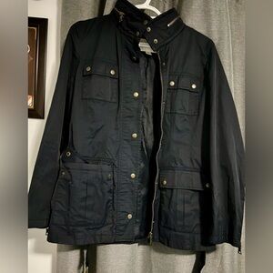 Women’s Hooded Anorak Rain Coat and Windbreaker